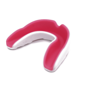 Sports Mouthguard with Transparent Case (Color: Pink, size: adult)